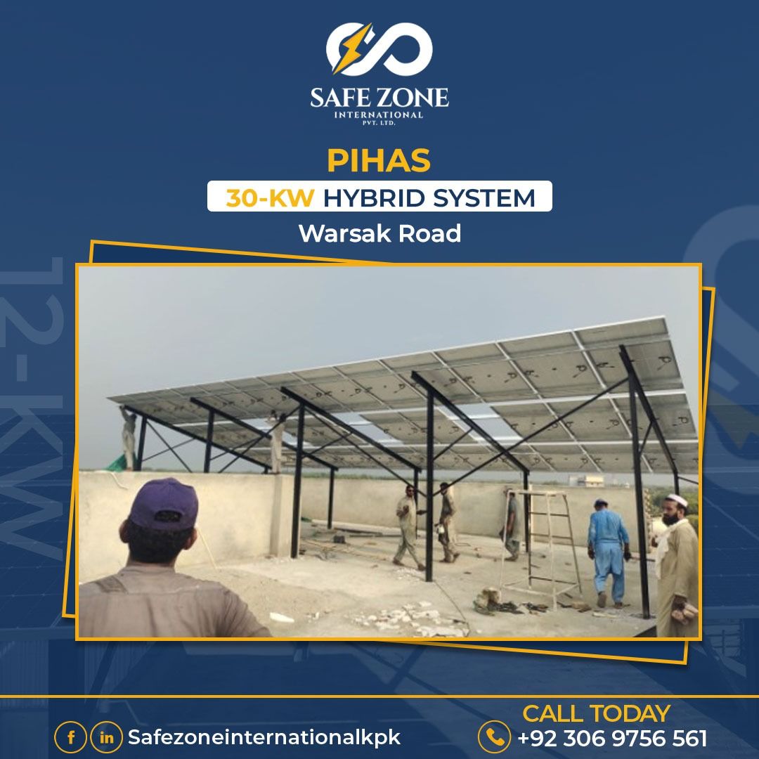 30-KW Hybrid Installation in Warsak Road