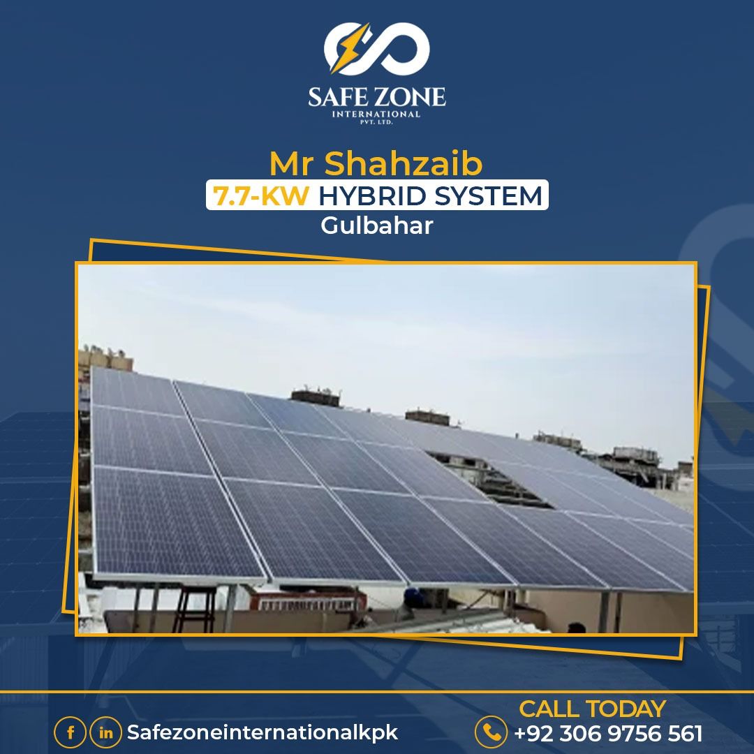 7.7-KW Hybrid Installation in Gulbahar